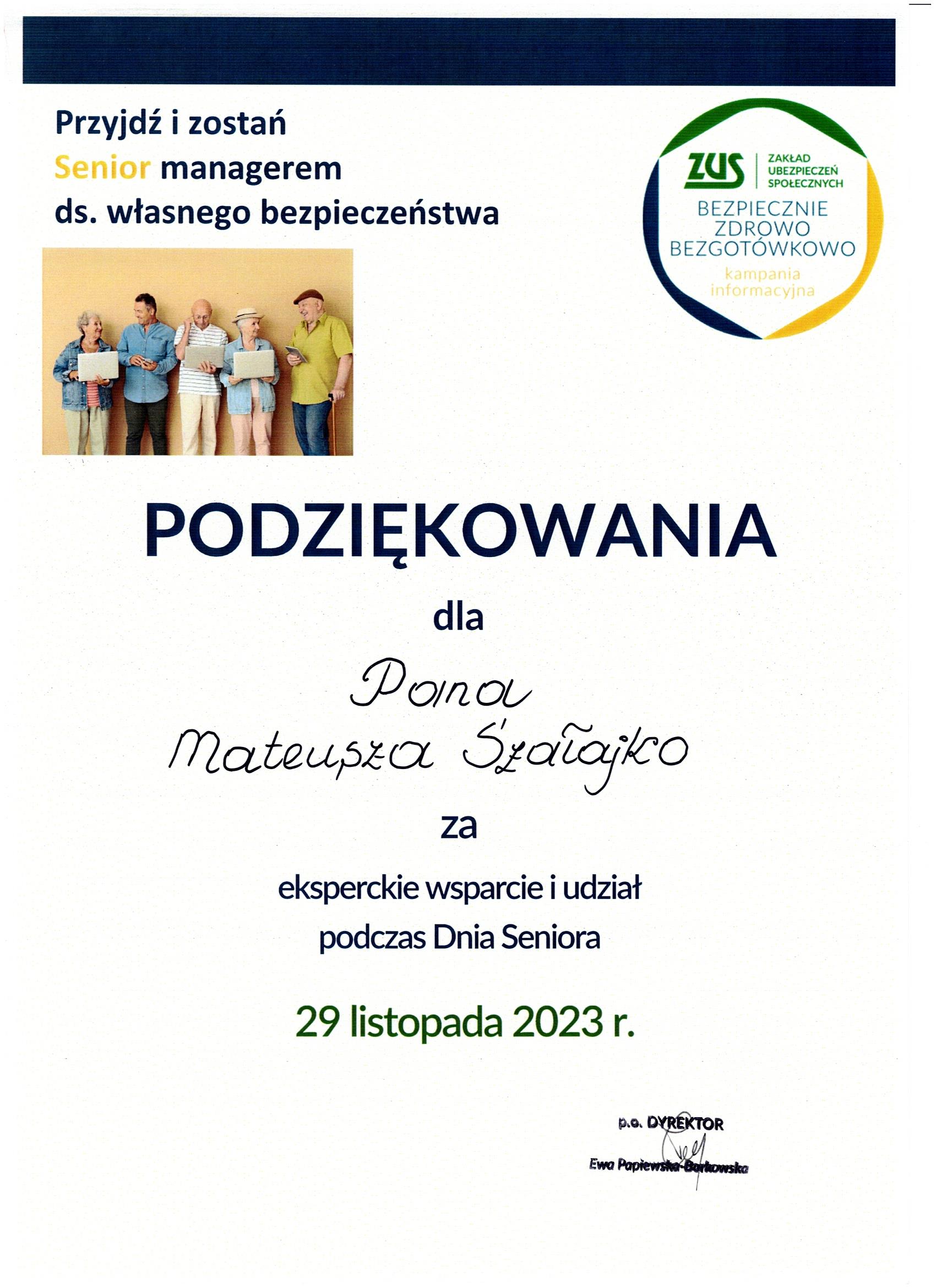 ekspercki udział